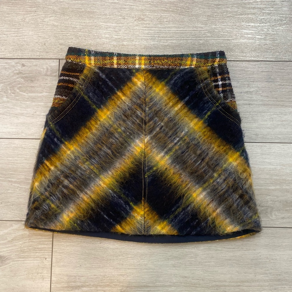 Urban Outfitters Blue Print Skirt | Size XS